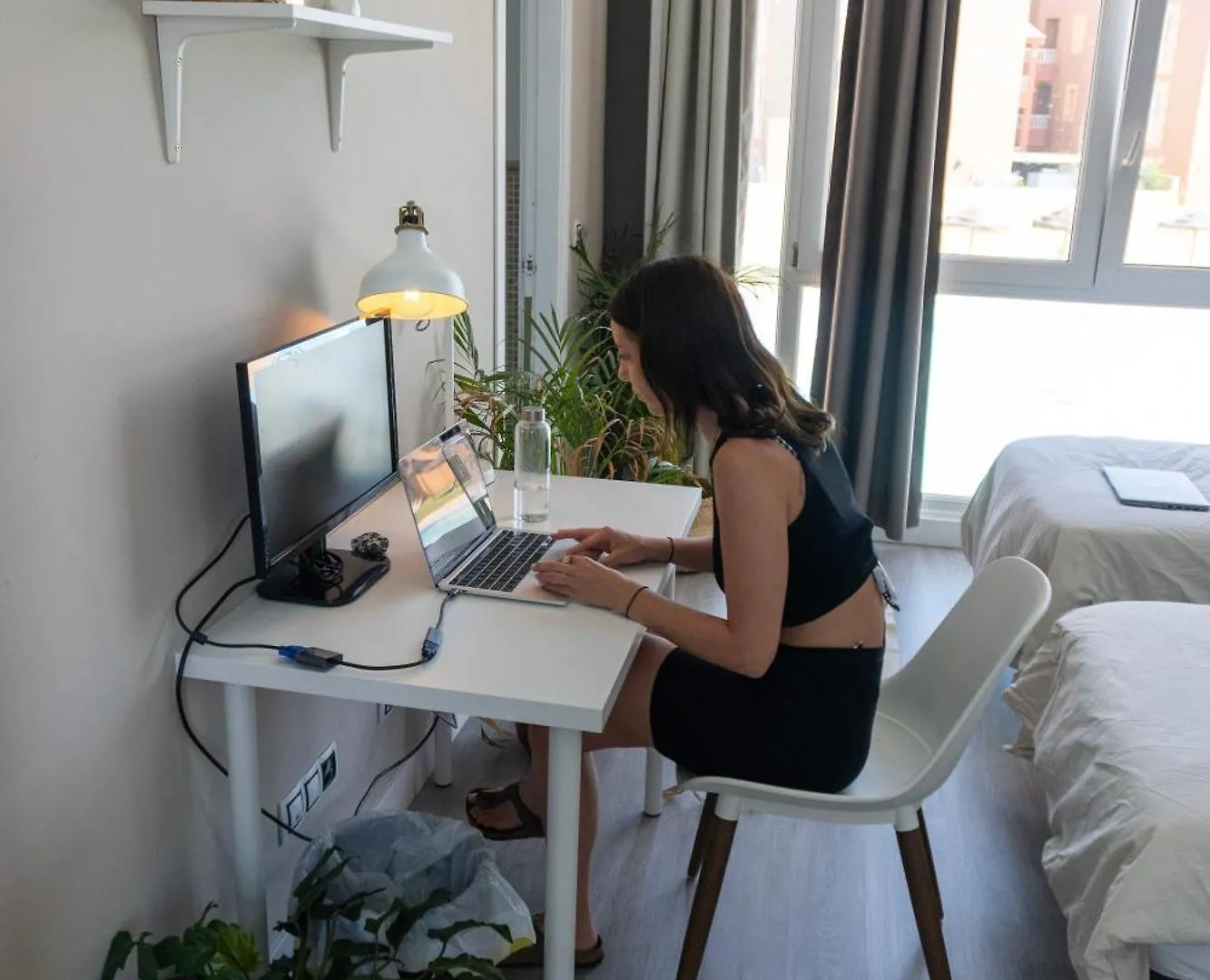 Πανσιόν Banama Coliving & Coworking, Surf & Yoga - Casa Roja Ξενοδοχείο Κοραλέχο